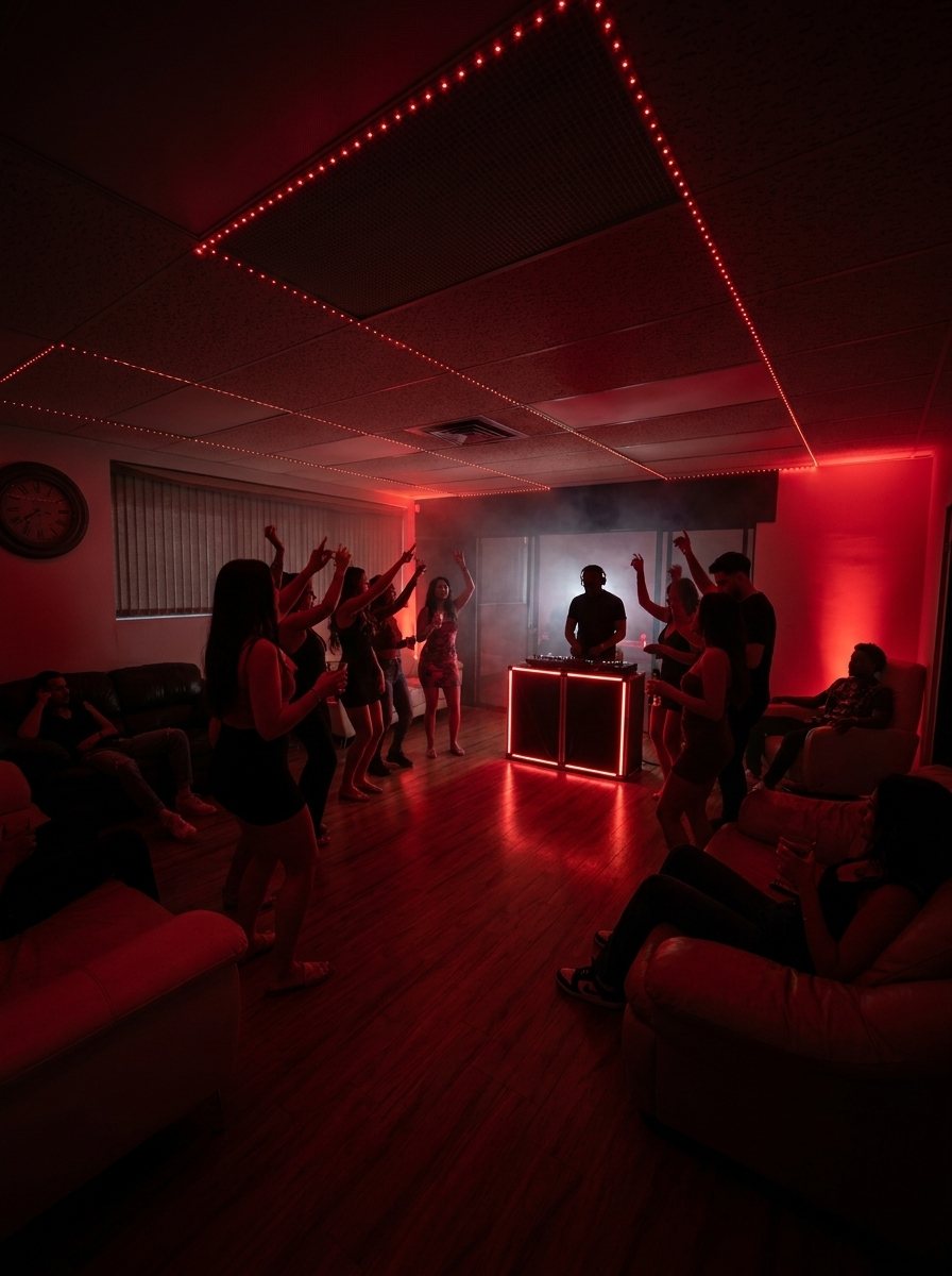 The room after dark